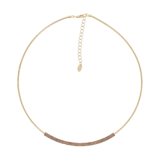 Collana donna Pesavento in argento colore giallo Nardò MISURA UNICA