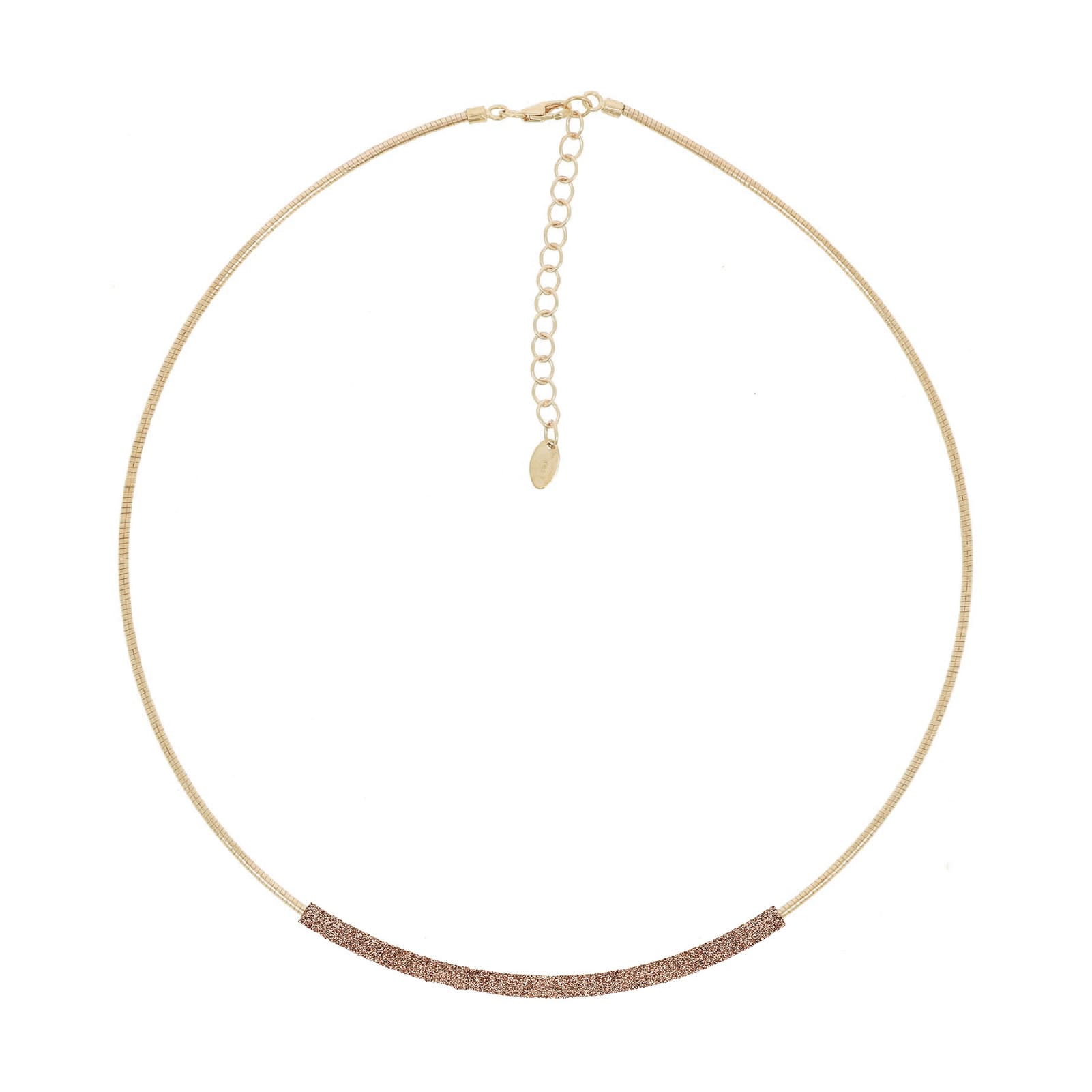 Collana donna Pesavento in argento colore giallo Nardò MISURA UNICA