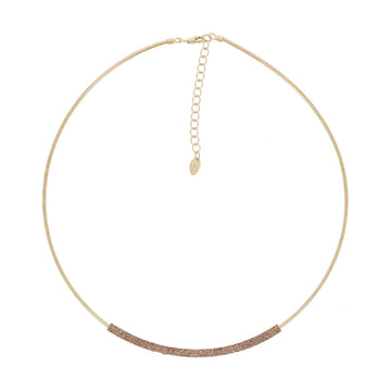 Collana donna Pesavento in argento colore giallo Nardò MISURA UNICA