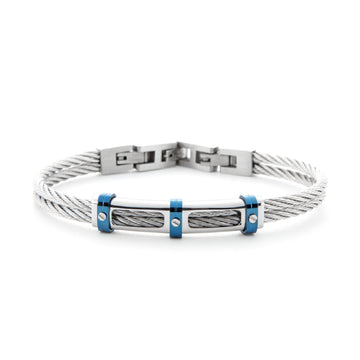 Bracciale 4US Cesare Paciotti da uomo Regolabile 18-21 cm
