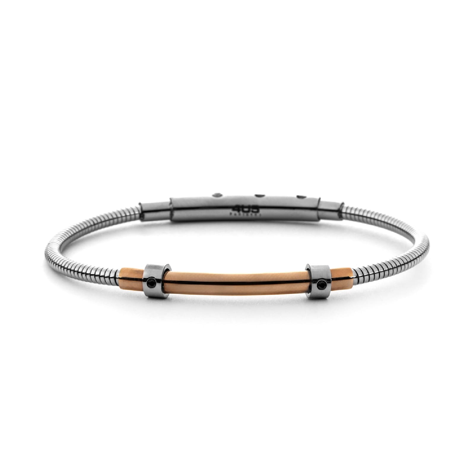 Bracciale rigido da uomo Paciotti 4US in acciaio