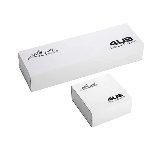 Collana Paciotti 4US acciaio pvd oro con crocifisso MISURA UNICA