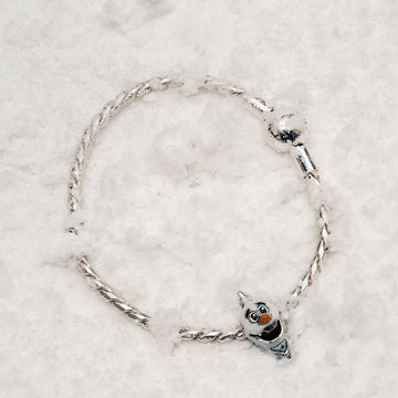 Charm donna Pandora in argento 925 con Olaf Disney Frozen