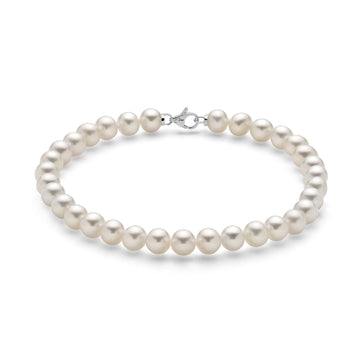 Bracciale donna Miluna Perle Con Chiusura con perle 8/8,5 e oro bianco PBR1680V-1