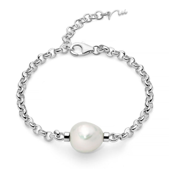 Bracciale donna Miluna Giochi Di Perle in argento con perla 12/14 PBR3546B-1