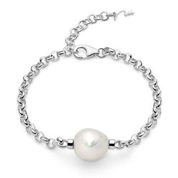 Bracciale donna Miluna Giochi Di Perle in argento con perla 12/14 PBR3546B-1