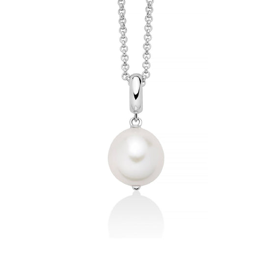 Collana donna Miluna Giochi di Perle in argento con perla barocca 12/15 PCL6540B-1
