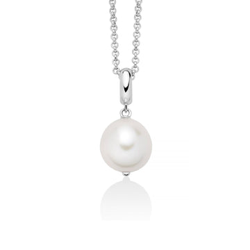 Collana donna Miluna Giochi di Perle in argento con perla barocca 12/15 PCL6540B-1