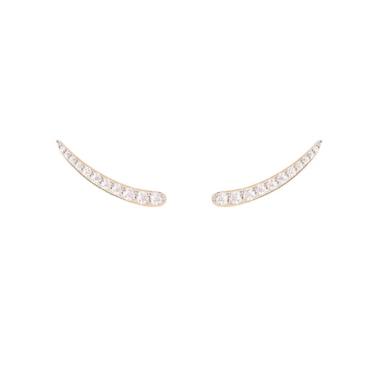 Orecchini PDPAOLA in argento 925 dorato con zirconi bianchi PD.AR01C92U
