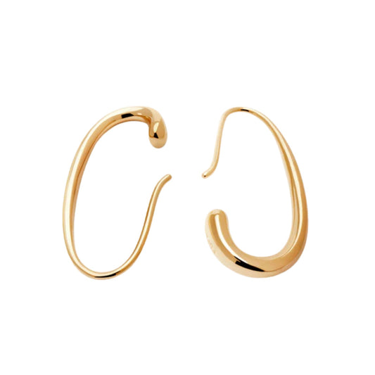 Orecchini pendenti PDPAOLA Eira in argento placcato oro 18kt MISURA UNICA