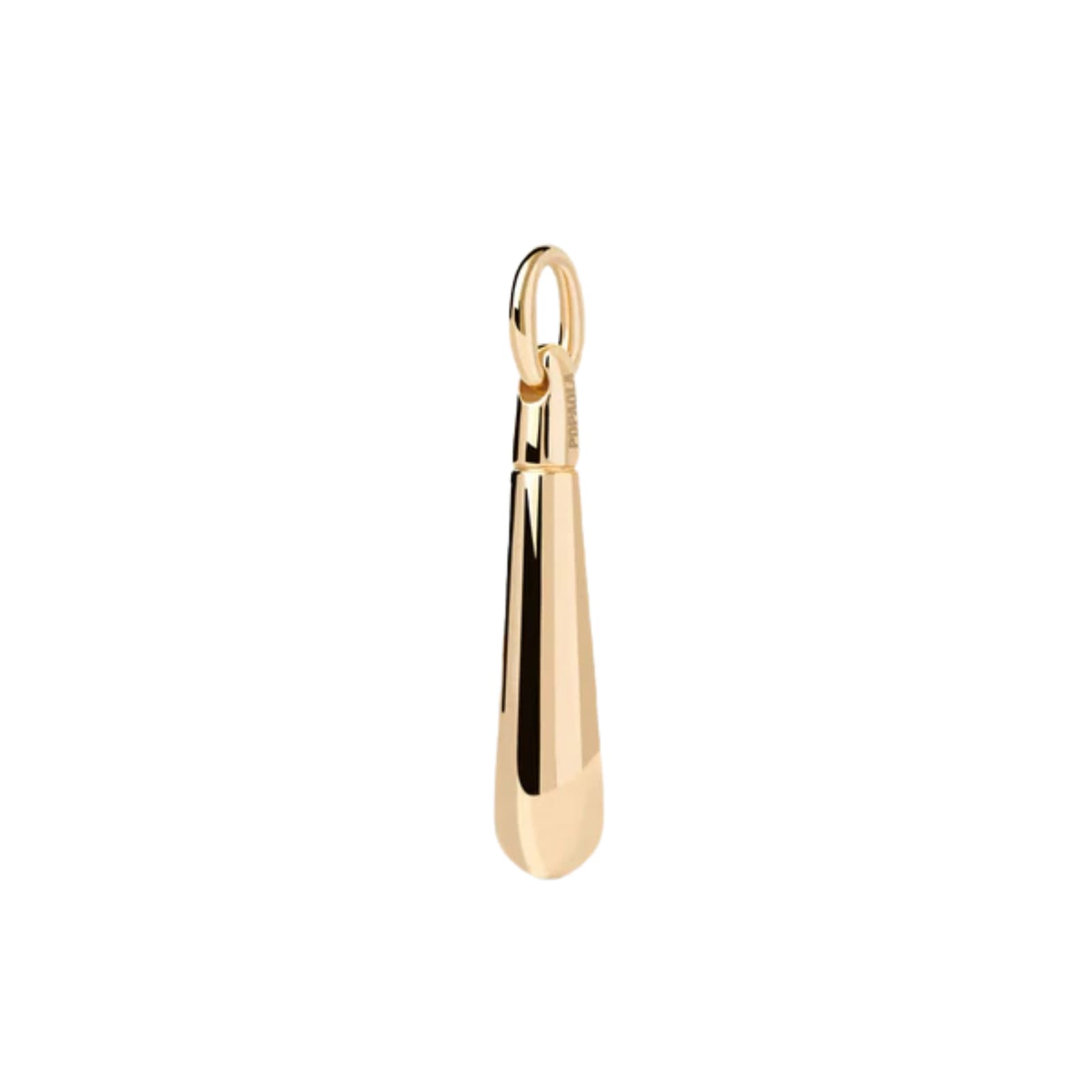 Ciondolo PDPAOLA Large Drop argento con placcatura oro 18kt MISURA UNICA