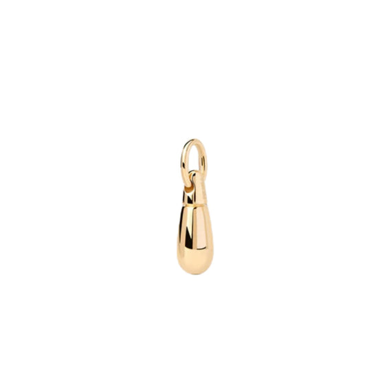 Ciondolo PDPAOLA Drop argento con placcatura oro 18kt MISURA UNICA