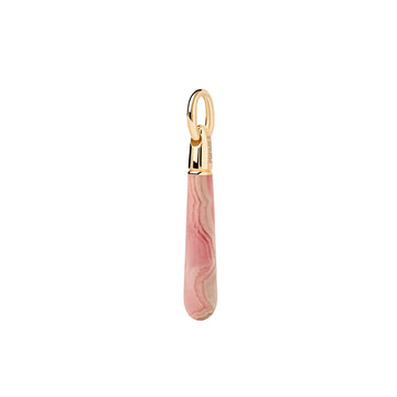 Ciondolo PDPAOLA Rhodocrosite Large pietra rosa MISURA UNICA