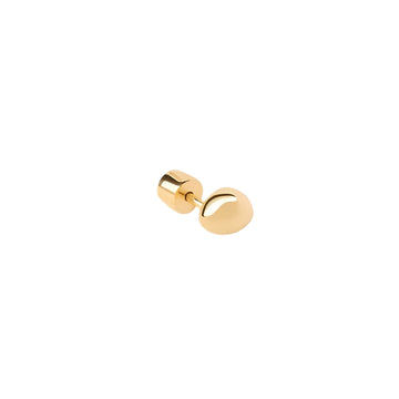 Piercing gravity PDPAOLA Dolphin in argento placcato oro MISURA UNICA