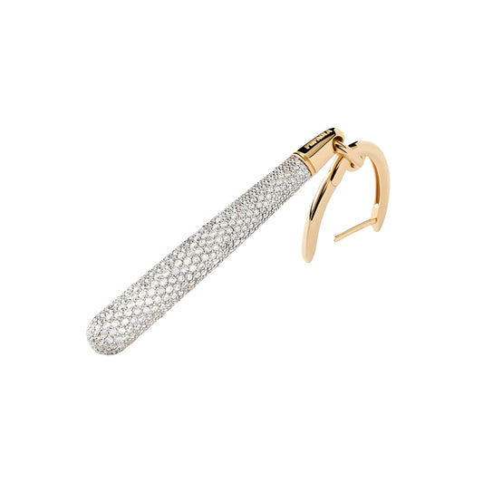 Mono orecchino pendente PDPAOLA Supreme Jupiter pavè zirconi MISURA UNICA