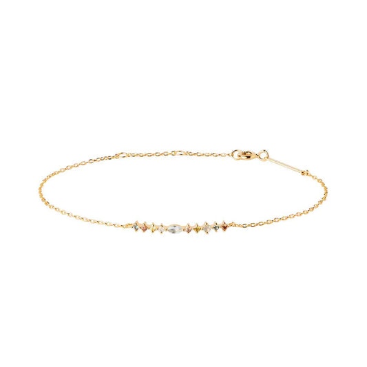 Bracciale PDPAOLA in argento 925 dorato con zirconi colorati PD.PU01845U