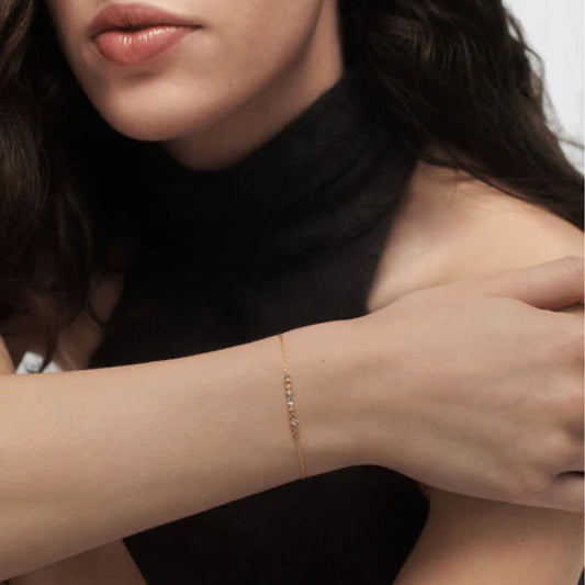 Bracciale PDPAOLA in argento 925 dorato con zirconi colorati PD.PU01845U