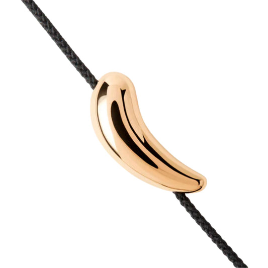 Bracciale PDPAOLA in argento placcatura oro 18kt con cornetto regolabili