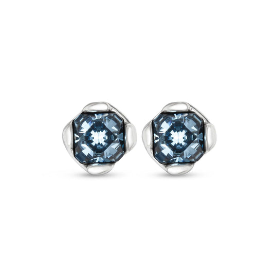 Orecchini punto luce donna Uno de 50 Charismatic lega metallica cristalli blu PEN0913AZUMTL0U-1