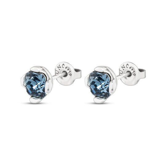 Orecchini punto luce donna Uno de 50 Charismatic lega metallica cristalli blu PEN0913AZUMTL0U-2