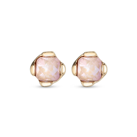 Orecchini punto luce donna Uno de 50 Charismatic lega metallica oro cristalli rosa PEN0913RSAORO0U-1