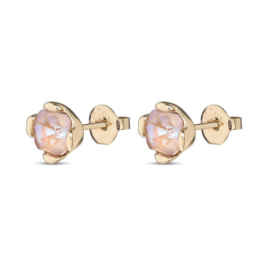 Orecchini punto luce donna Uno de 50 Charismatic lega metallica oro cristalli rosa PEN0913RSAORO0U-2