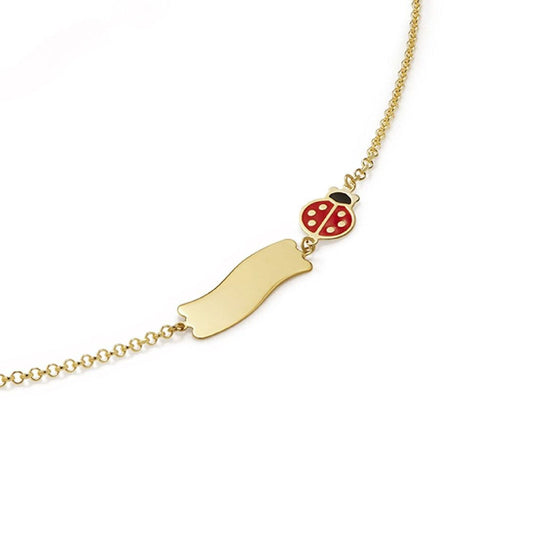 Bracciale leBebé Primegioie da bambina e bambino in oro giallo PMG026-B-2