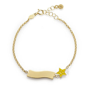 Bracciale leBebé Primegioie da bambina e bambino in oro giallo PMG028/B