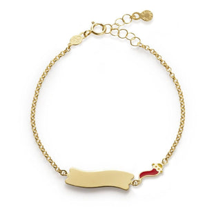 Bracciale leBebé Primegioie da bambina e bambino in oro giallo PMG035/B