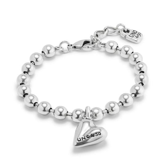 Bracciale donna Uno de 50 Beloved lega metallica con cuore PUL2402MTL0000M-1