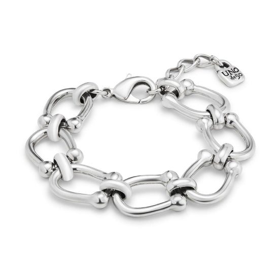 Bracciale donna Uno de 50 Youthful lega metallica maglie a staffa PUL2421MTL0000M-1
