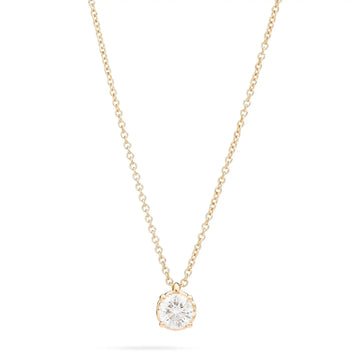Collana punto luce Recarlo in oro giallo 18kt e diamante 45 cm