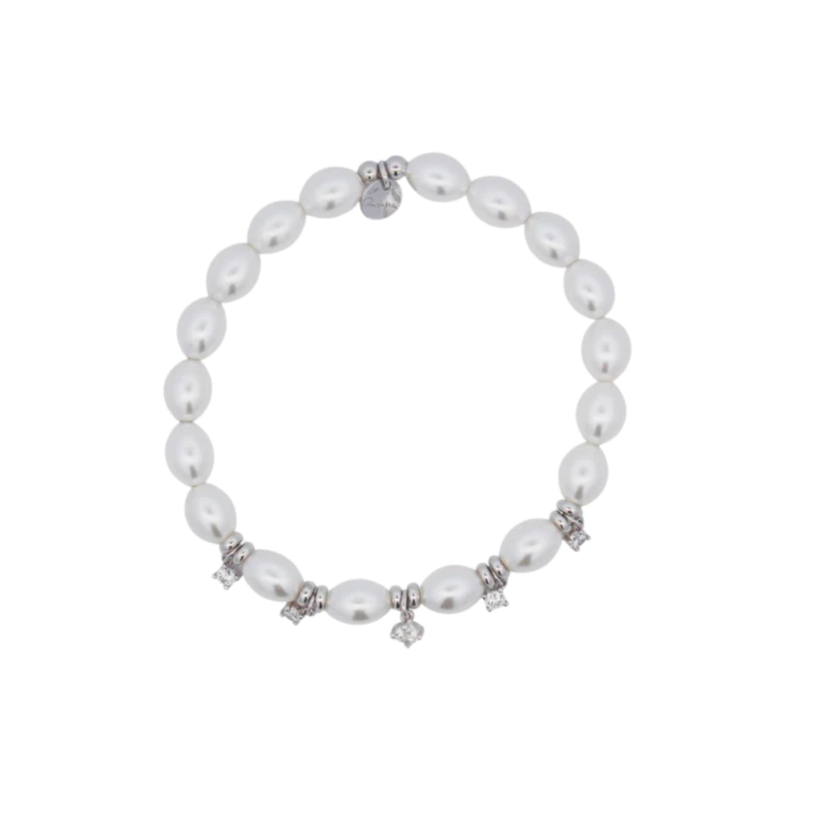 Bracciali Perla argento donna