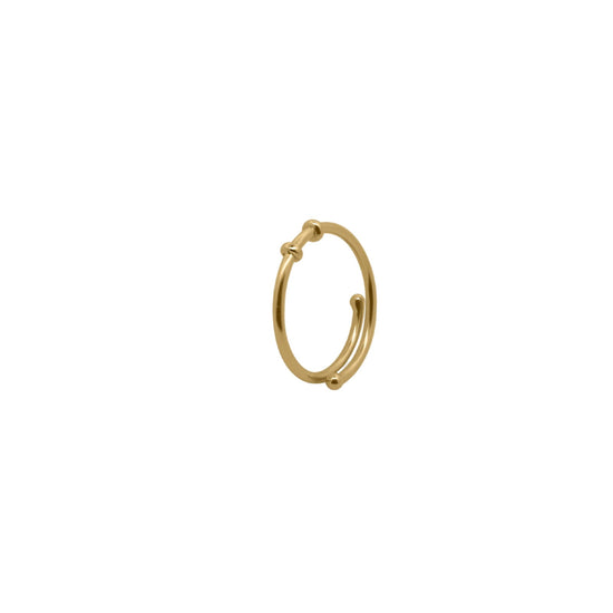 Anello regolabile Rue Des Mille in argento dorato da donna REGOLABILE
