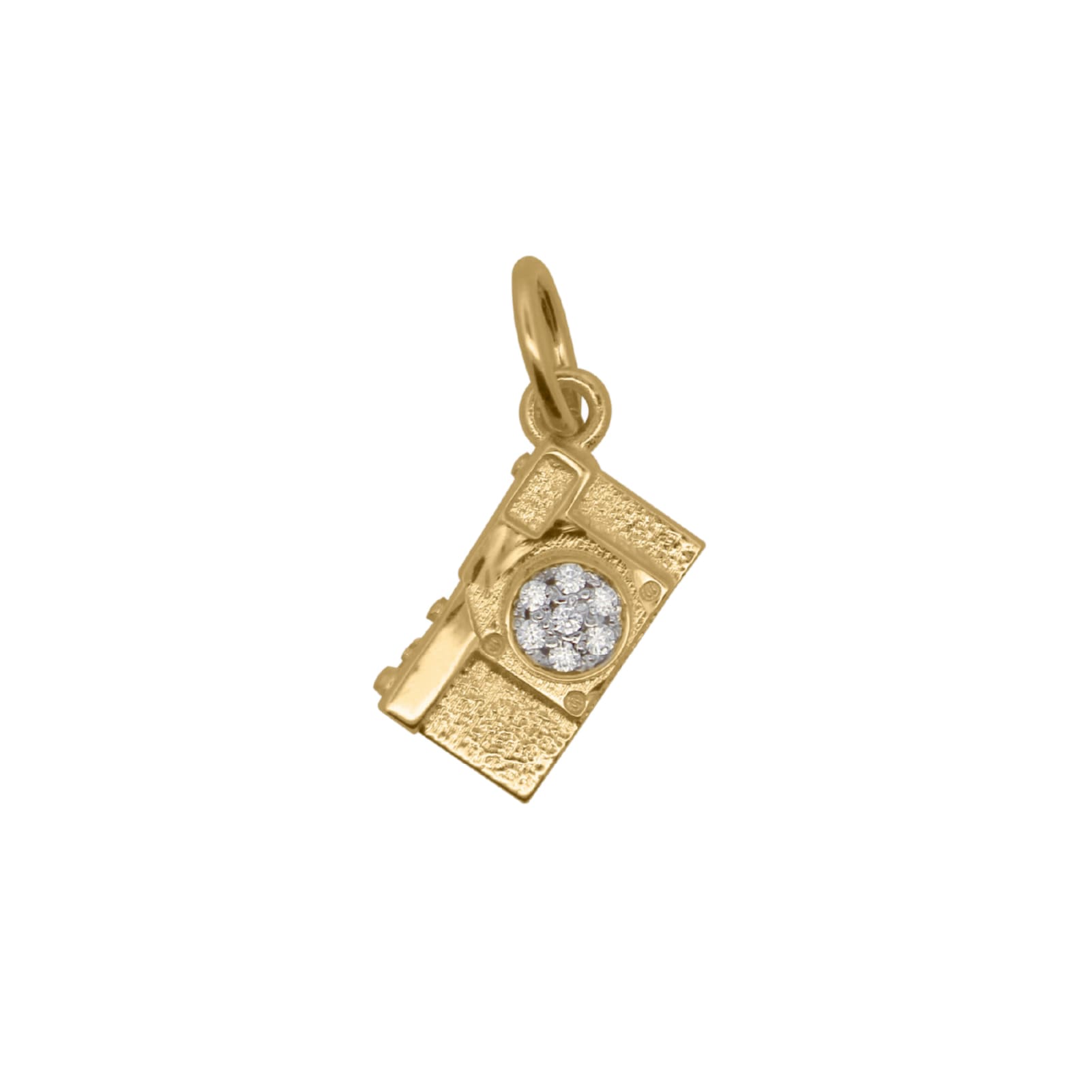 Charm Bar Rue Des Mille argento dorato macchina fotografica MISURA UNICA