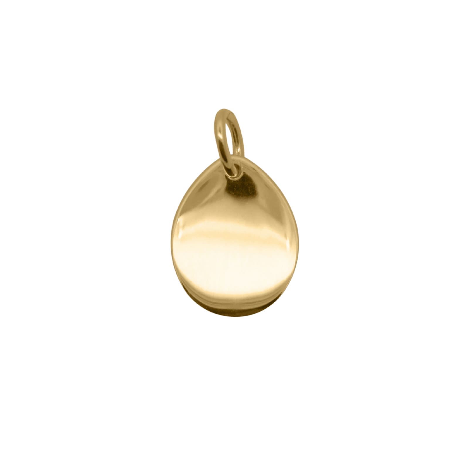 Charm Bar a goccia grande Rue Des Mille in argento dorato MISURA UNICA