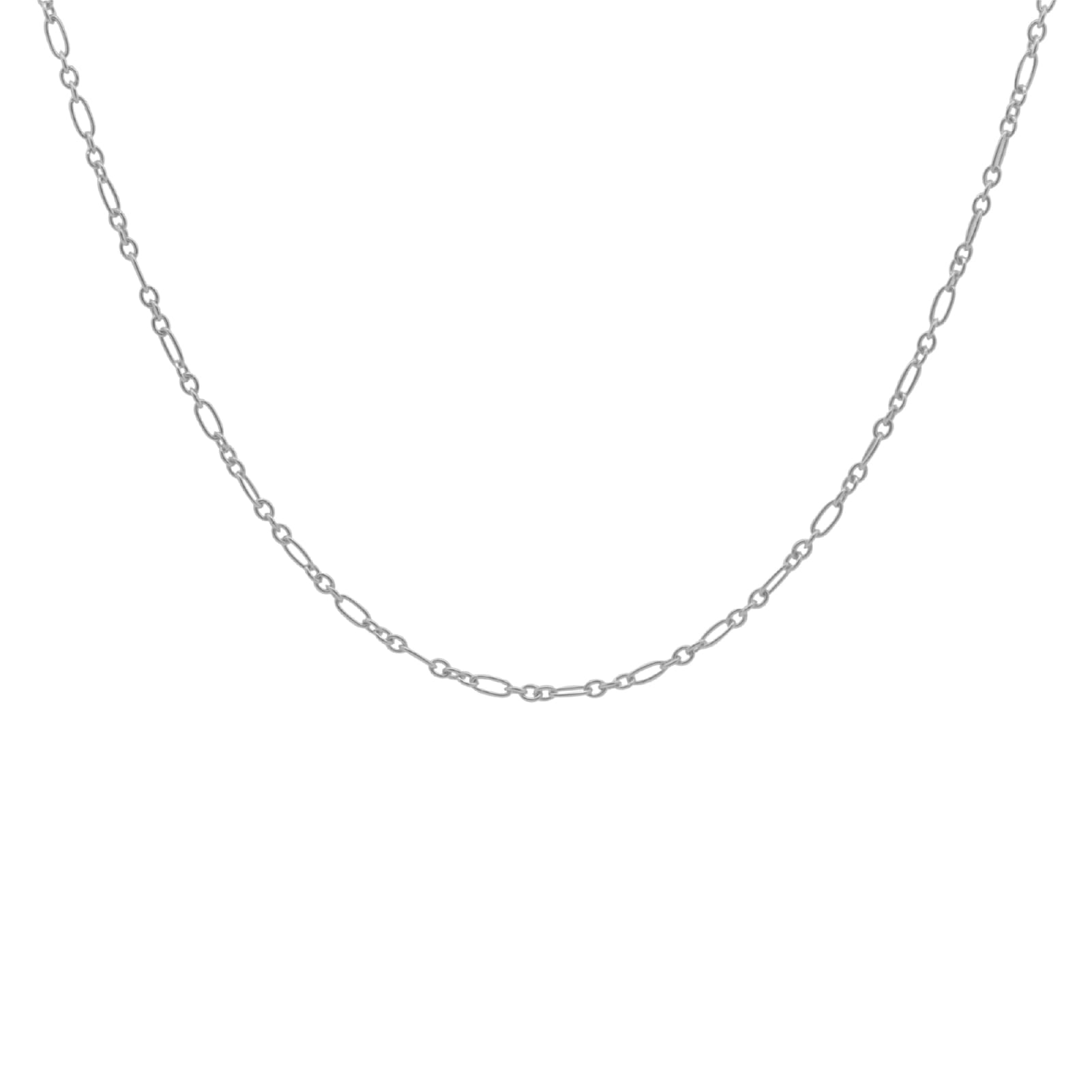 Collana girocollo Rue Des Mille Charm Bar in argento MISURA UNICA