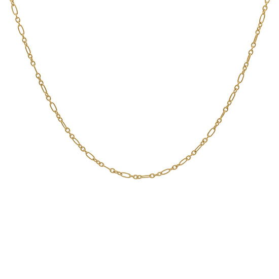 Collana Rue Des Mille argento oro maglie diverse dimensioni MISURA UNICA