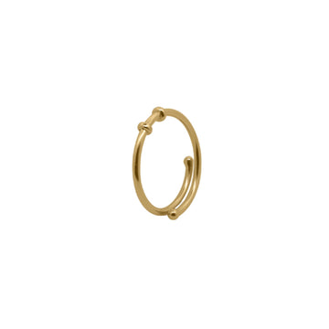Anello regolabile Rue Des Mille Charm Bar in lega RDM REGOLABILE