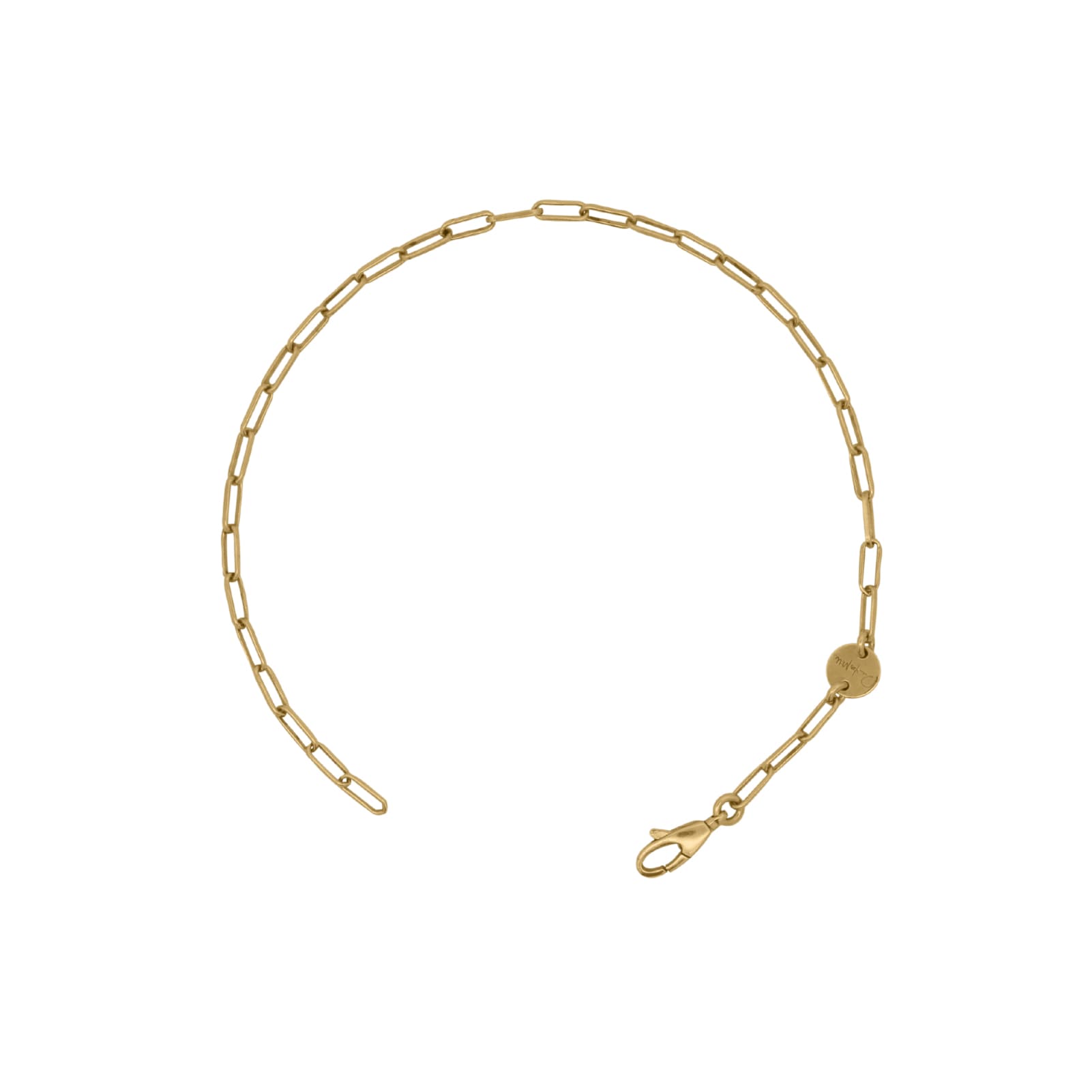 Bracciale catena Rue Des Mille Charm Bar Link Base in lega RDM 19 cm