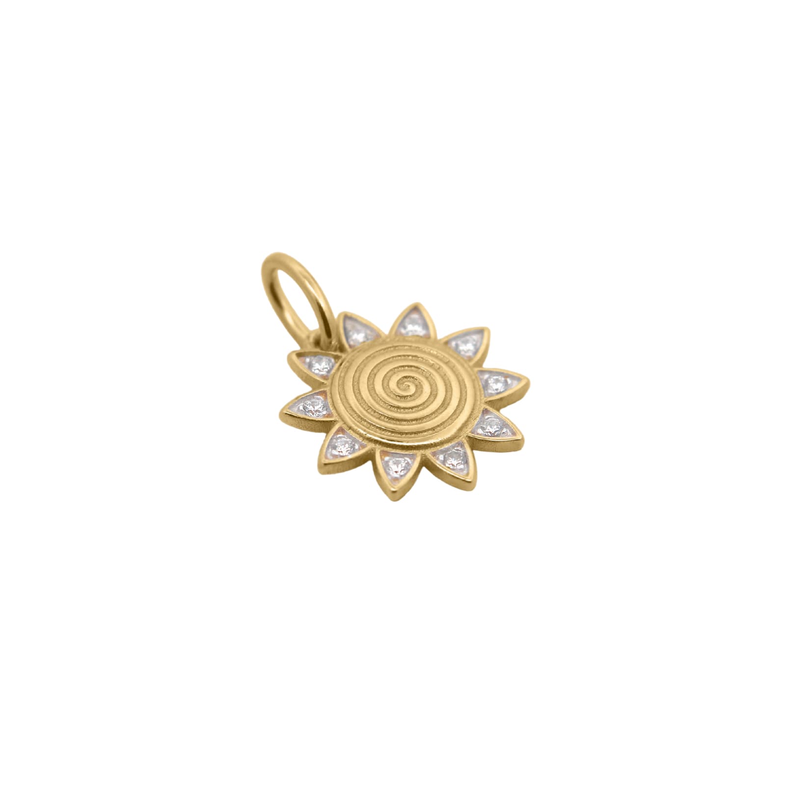 Charm Rue Des Mille Charm Bar sole in lega RDM e zirconi MISURA UNICA