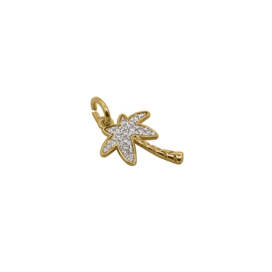 Charm Rue Des Mille Charm Bar palma in lega RDM e zirconi MISURA UNICA