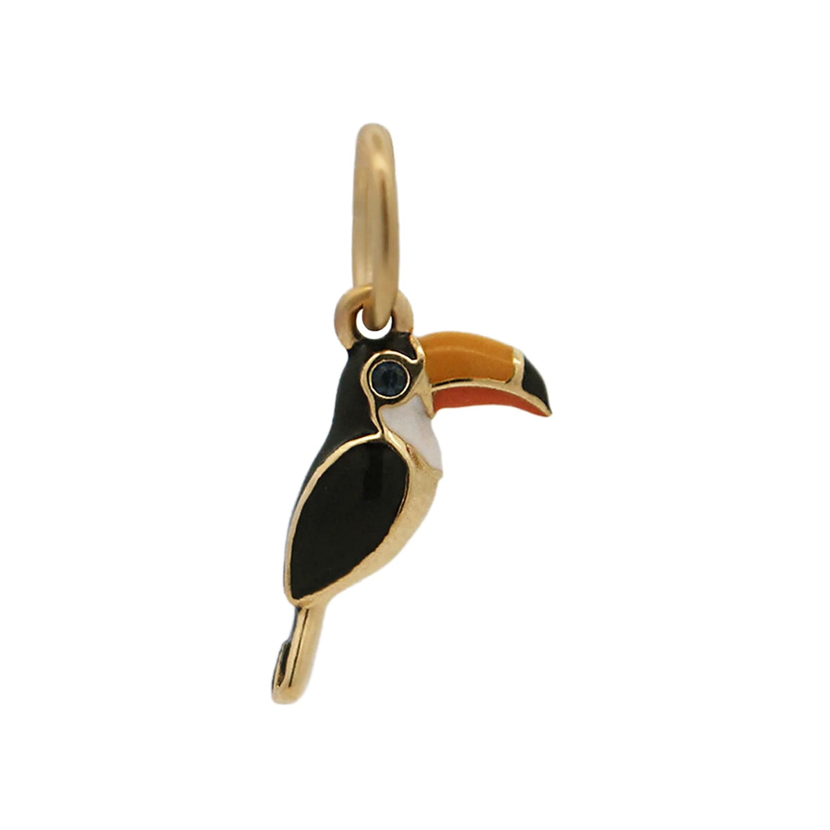 Charm Rue Des Mille Charm Bar in lega RDM oro tucano MISURA UNICA