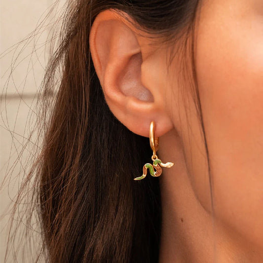 Charm Rue Des Mille Charm Bar in lega RDM oro serpente MISURA UNICA