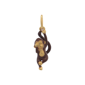 Charm Rue Des Mille Charm Bar in lega RDM oro scimmia MISURA UNICA