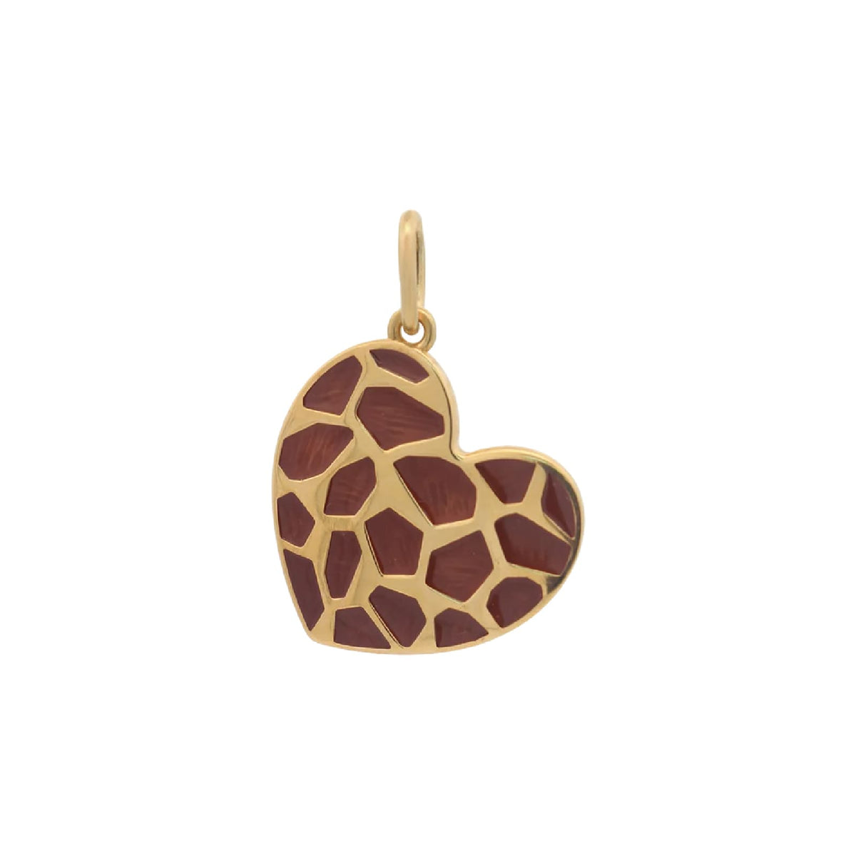 Charm Rue Des Mille Charm Bar in lega RDM oro cuore MISURA UNICA