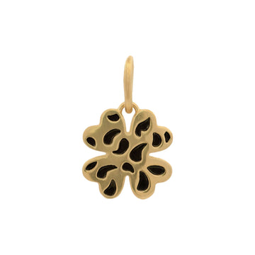 Charm Rue Des Mille Charm Bar in lega RDM oro quadrifoglio MISURA UNICA