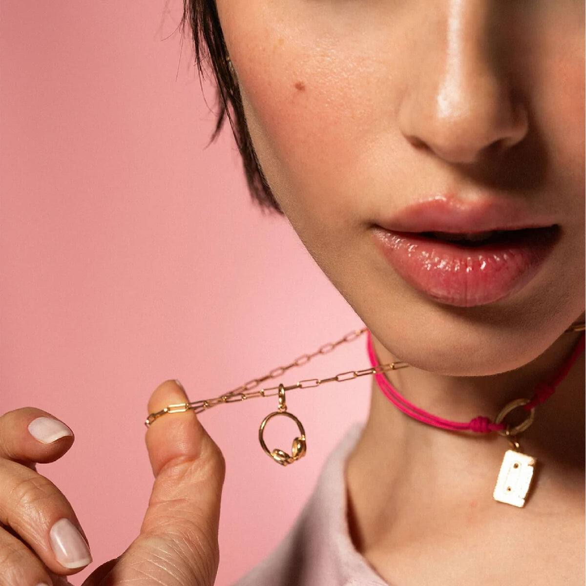 Charm Bar Rue Des Mille in lega RDM a forma di cuffie MISURA UNICA