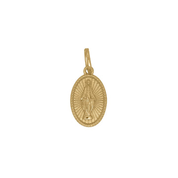 Charm Bar Rue Des Mille in lega RDM ovale con Madonna MISURA UNICA
