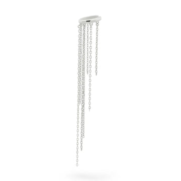 Earcuff Rue Des Mille in argento 925 rodiato da donna R.EARZ026M1RH